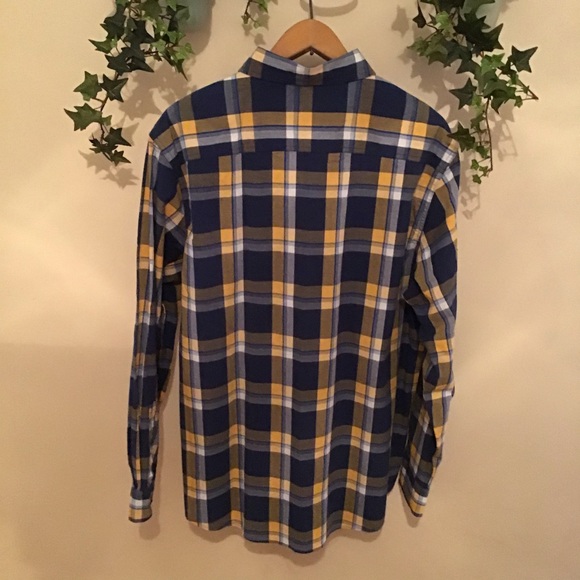 Chaps Plaid Poplin Shirt - Picture 2 of 5